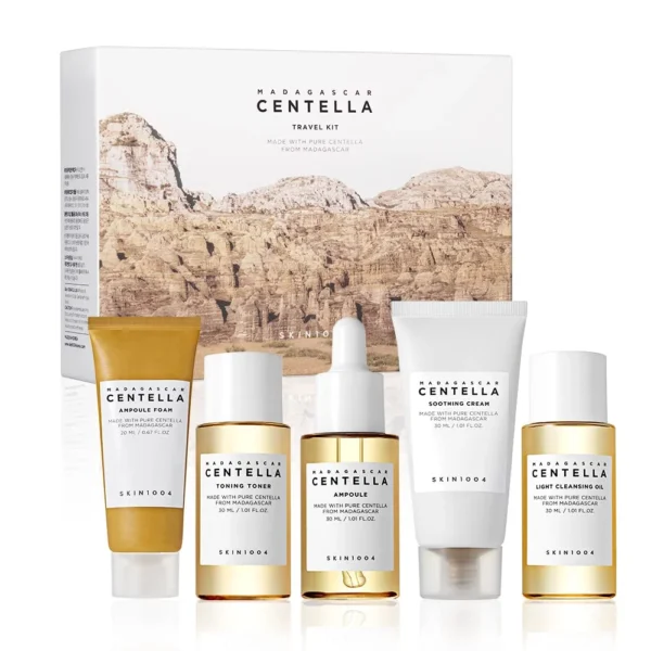 Skin1004 Madagascar Centella Travel Kit 5-Piece Skincare Set