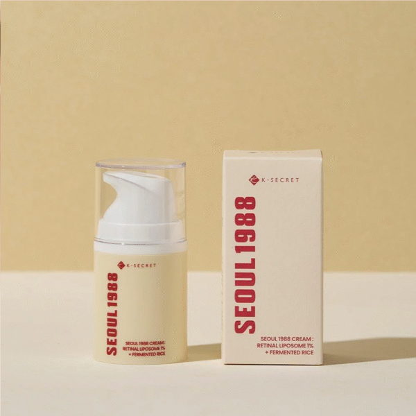 KSECRET SEOUL 1988 Cream : Retinal Liposome 1% + Fermented Rice 50ML