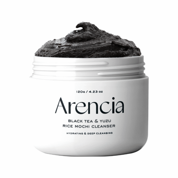 Arencia Black Tea & Yuzu Rice Mochi Cleanser 120G