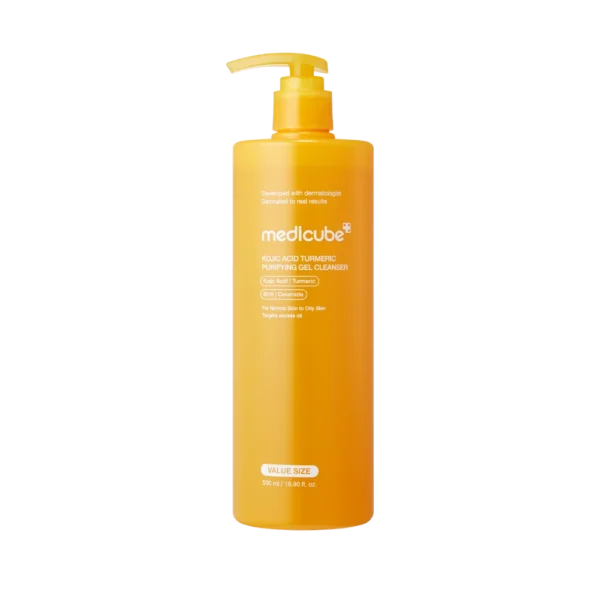 Medicube Kojic Acid Turmeric Gel to Foam Cleanser 500ML