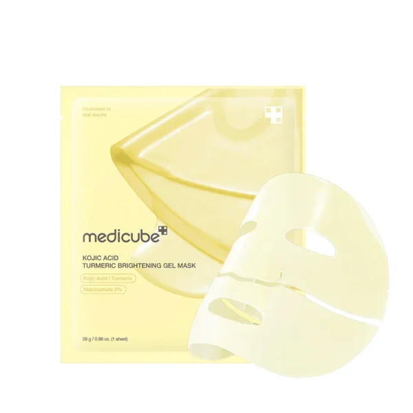 Medicube Kojic Acid Turmeric Brightening Gel Mask 28G (4EA)